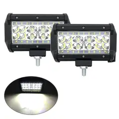 GENERICO - Neblinero Barra Led 90w Auto Moto +Lineas Blanca 1PCS