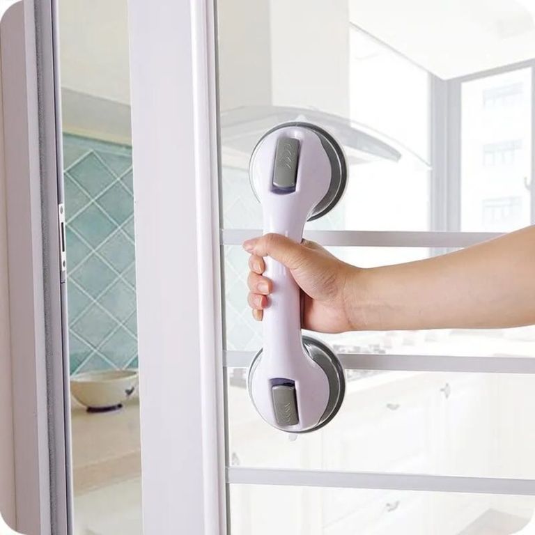 Soporte de manos para Baños Agarradero Mango Antideslizante Ventosa