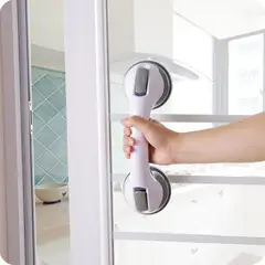 GENERICO - Soporte de manos para Baños Agarradero Mango Antideslizante  Ventosa