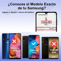 GENERICO - Mica para Samsung A20 Protector de pantalla 21D Antishock Resistente