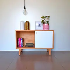 TU MESITA - Mueble Vintage Multiuso Vanilla Color Haya