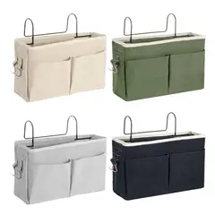 INSPIRA - Cesta de Almacenamiento Colgante de Tela con Bolsillos