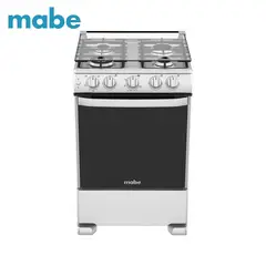 MABE - Cocina a Gas 4H LUZ / ENCENDIDO CME6060CSYX0 - Gris