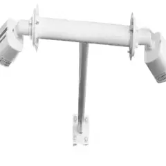GENERICO - SOPORTE PARA DOS CAMARAS REGULABLE 60A 110CM BLANCO