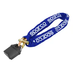 SPARCO - Candado de Seguridad Ruedas de Repuesto SPT181BL Azul