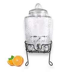 ICHIMATSU - Dispensador de Vidrio 6Lt Con Rack