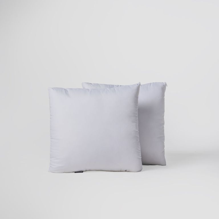 Pack 2 Cojines Blancos 40x40 cm