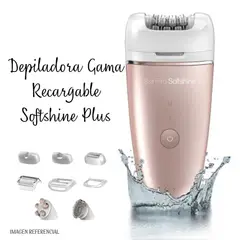 GAMA - Depiladora Inálambrica Recargable Softshine Plus