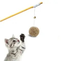 GENERICO - Juguete de Palitos para Gatos Raton Catnip