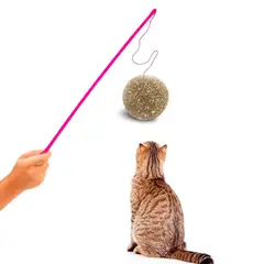 GENERICO - Juguete de Palitos para Gatos Raton Catnip