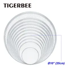 TIGERBEE - REJILLA DE ALUMINIO PARA PIZZA DE 25 cm