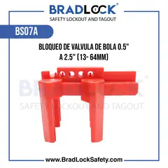 BRADLOCK - Bloqueo de Válvula de Bola de 4 patas