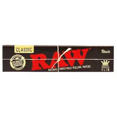 GENERICO - PAPELILLO RAW CLASSIC KING SIZE BLACK