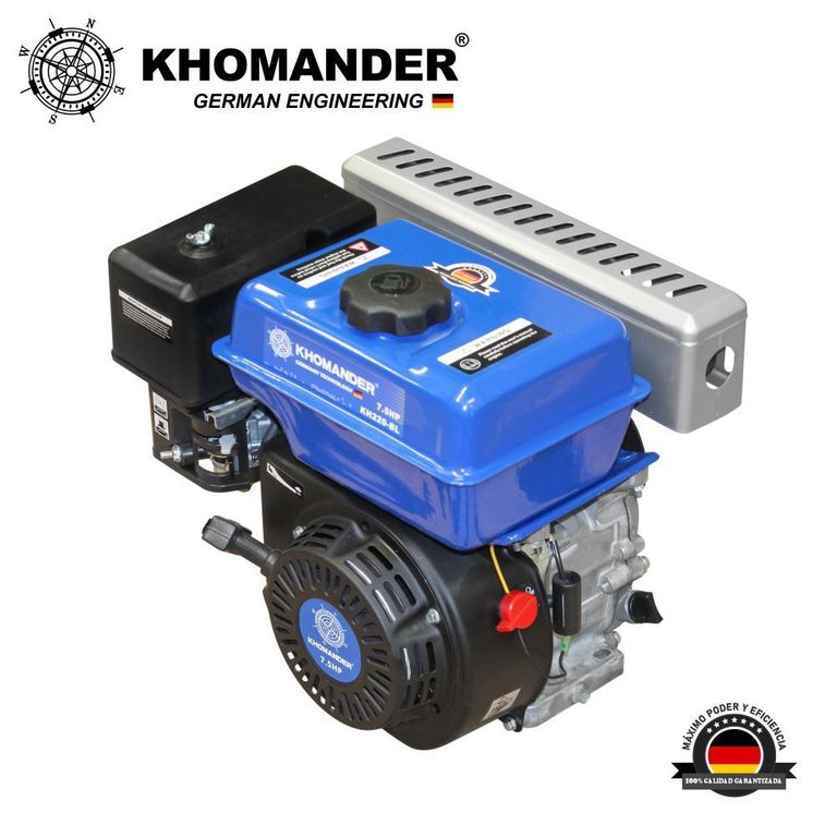 MOTOR GASOLINERO 7.5 HP AZUL - KHOMANDER