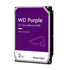 WESTERN DIGITAL - Disco Duro Interno 2 TB WD Purple SATA