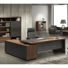 TU MESITA - Escritorio Ejecutivo Moderno Oblich 220cm