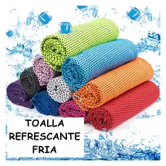 GENERICO - Toallas Refrescantes y Relajantes Frías Hielo Helada Microfibra MUJER