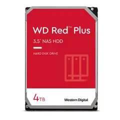 WESTER DIGITAL - Disco Duro Interno 4 TB Western Digital Red Plus SATA