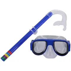 GENERICO - Set de Buceo Máscara y Snorkel azul