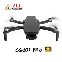 MN ELECTRONICS - Drone ZLL SG108 PRO Dual Cámara 4K GPS 5G WiFi 2 Ejes + 2 Baterías