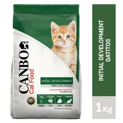 CANBO - CANBO GATITOS DESARROLLO INICIAL 1 KG - POLLO Y ARROZ