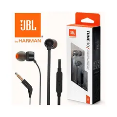 JBL - Audifono Tune 110 Microfono Conector 3.5mm negro