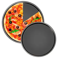 MINARI - Molde Bandeja para Hornear Pizza Antiadherente x2 Unidades D26 - D32