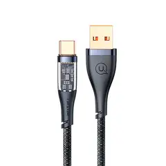 USAMS - Cable ICY USB a Type-C 66W Negro