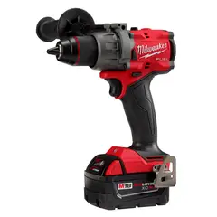 MILWAUKEE - Taladro atornillador percutor inalámbrico 13mm 2bat1carg 2904-259