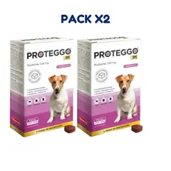 PROTEGGO - ANTIPULGAS 4.5 A 10 KG PACK X2