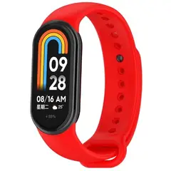 GENERICO - Correa Compatible con Xiaomi Smart Band 8 - Rojo