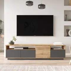 STARHOME - CENTRO DE ENTRETENIMIENTO KABUL ROBLE Y PLOMO