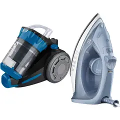 ELECTROLUX - Combo Aspiradora Tanque SmartABS02Plancha a vapor ESI10Electrolux