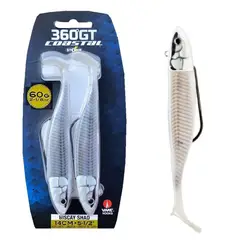 GENERICO - Señuelo De Silicona Pesca Storm Biscay Shad 2 Unidades 60 G.