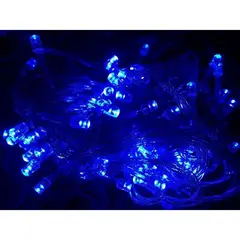 GENERICO - Luces para Árbol 100 Led 5 Secuencias Color azul x 100