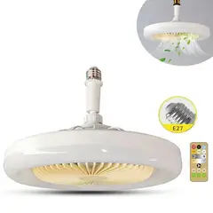 GENERICO - Foco Ventilador Aromatizador De Techo Giratorio 3 En 1 50w