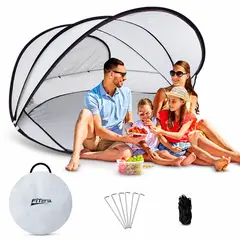 MINARI - Carpa Sombrilla Plegable Playa Camping con Protección UV CP6