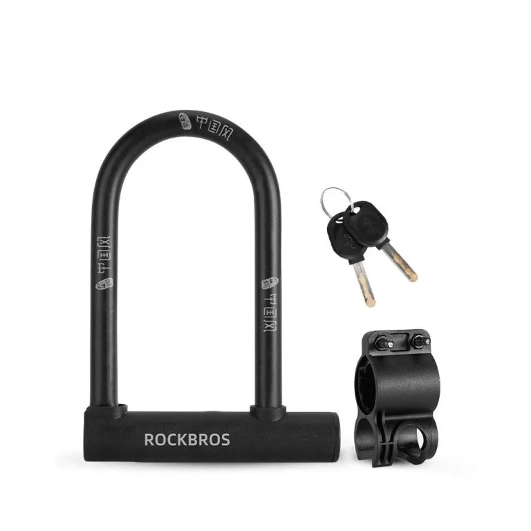 Candado Ulock Mini de Bicicleta Moto y Scooter Rockbros