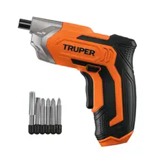 TRUPER - Destornillador inalámbrico profesional 3,6 V 220V