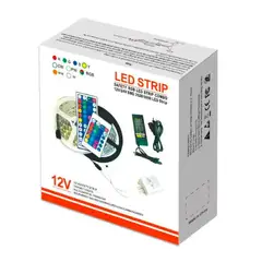 SEISA - Tira Led Rgb 5050 Combo 12V Cinta Led 5M con Control Y5050RD