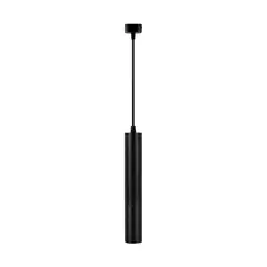 GENERICO - Spot Colgante Slim Para Gu10 De Aluminio 30Cm Alto Color Negro Baita