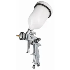 TRUPER - Pistola p/pintar gravedad HVLP vaso plástico, 1.4 mm
