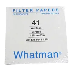 GENERICO - PAPEL FILTRO WHATMAN 41 CAJA X 100 UNIDADES