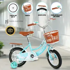 VELOX - Bicicleta Campera Aro 12 «COQUETTE» Light Blue