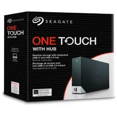 SEAGATE - Disco duro externo One Touch Hub, STLC8000400, 8TB, USB 3.0 / USB-C