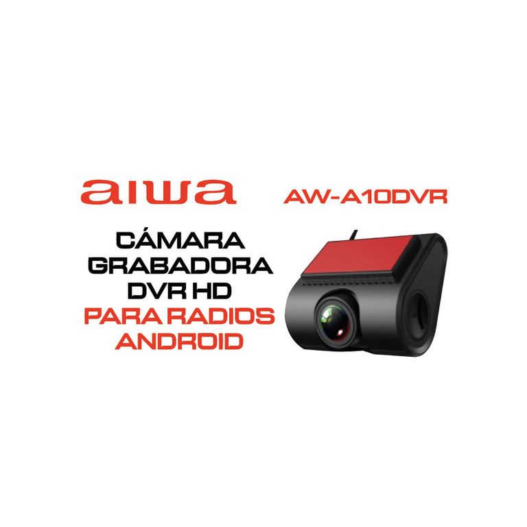 Cámara Grabadora DVR HD AIWA para Radios Android AW-A10DVR