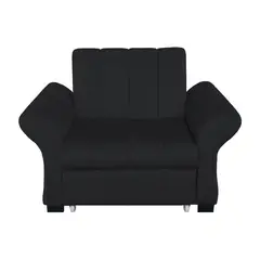 BARAKA HOME - Sofa Cama Vancouver 1 Plz - Negro