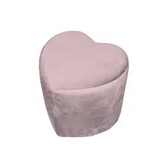 BARAKA HOME - Puff Corazón Lou - Rosado