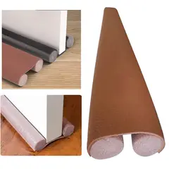 GENERICO - Burlete Flexible de Espuma 95cm Sellado de Puertas 2 Unidades