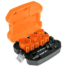 Truper - Juego de 11 brocasierras bimetálicas y 2 mandriles COD 15411 Truper
